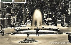 Postales: MALLORCA - 2386. FUENTES PASEO BORNE - FOTO CASAPLANAS - CIRCULADA